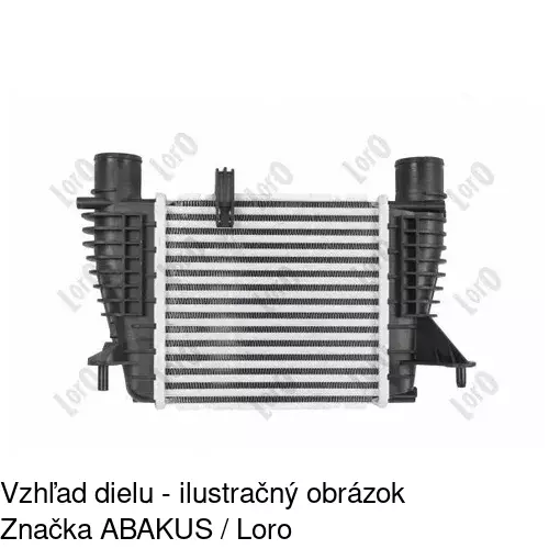 Chladiče vzduchu (Intercoolery) POLCAR 6056J8-2 - obr. 3