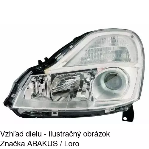 Hlavný reflektor POLCAR 6058101V - obr. 3