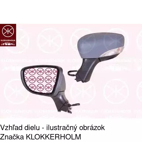 Vonkajšie zrkadlo POLCAR 60B1513M - obr. 2