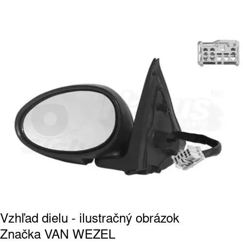 Vonkajšie zrkadlo POLCAR 6325514E - obr. 2