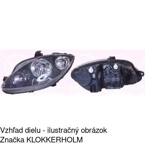 Hlavný reflektor POLCAR 6755095E - obr. 3