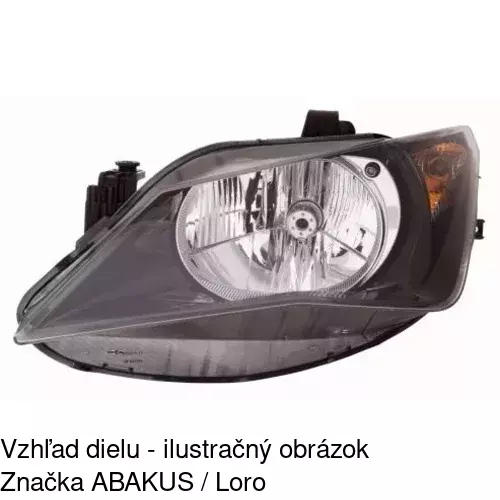 Hlavný reflektor POLCAR 67B109-V - obr. 4