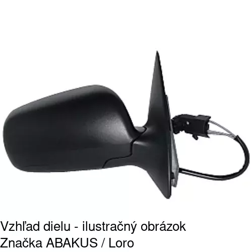 Vonkajšie zrkadlo POLCAR 6913521E