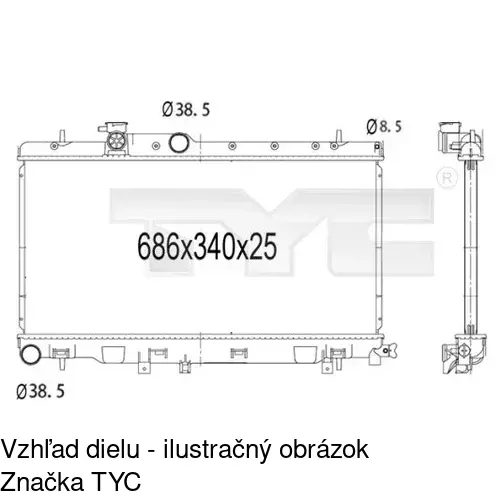 Chladiče vody POLCAR 721308-1 - obr. 3