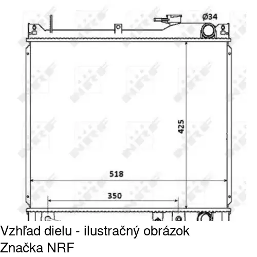 Chladiče vody POLCAR 742408-6