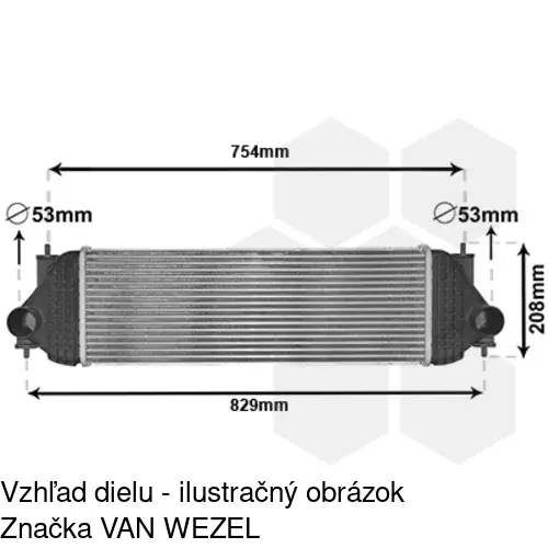 Chladiče vzduchu (Intercoolery) POLCAR 7426J8-1 - obr. 3