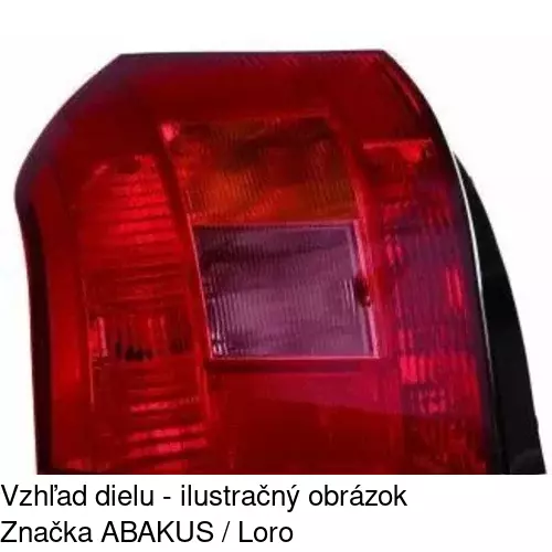 Zadné svetlo POLCAR 811488-E