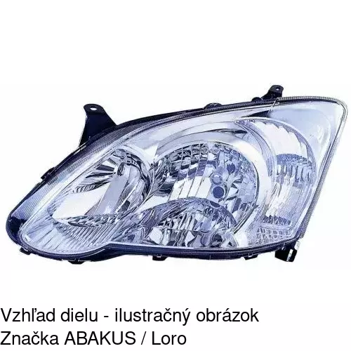 Hlavný reflektor POLCAR 8115091E - obr. 1