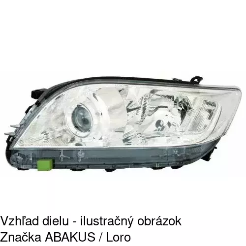 Hlavný reflektor POLCAR 81X109-E