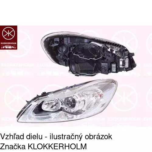 Hlavný reflektor POLCAR 90C110-U