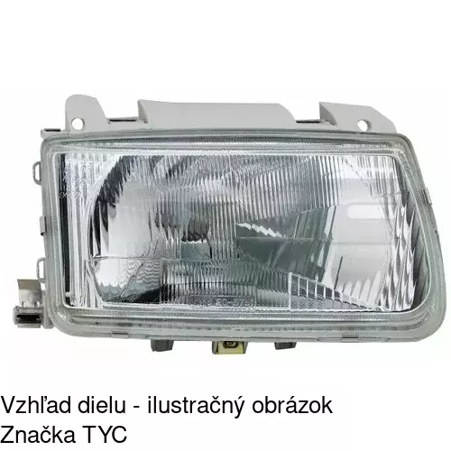 Hlavný reflektor 9524101E /POLCAR/ - obr. 5
