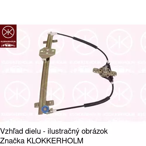 Manuálny mechanizmus okna dverí POLCAR 9534PSM6