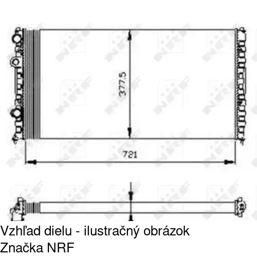 Chladiče vody POLCAR 954708-2 - obr. 1