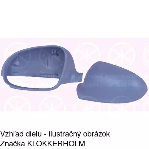 Vonkajšie zrkadlo POLCAR 9551516S