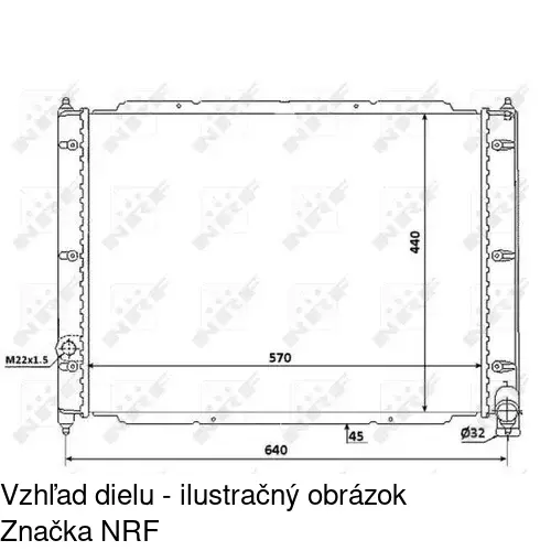 Chladiče vody POLCAR 9565081X - obr. 1