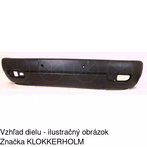 Predný nárazník 9567074J /POLCAR/