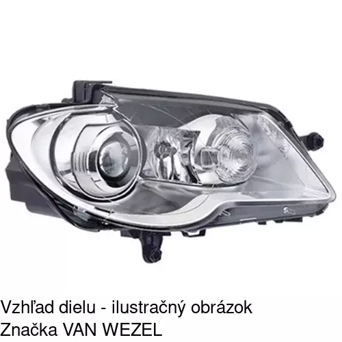 Hlavný reflektor POLCAR 9579102U - obr. 2