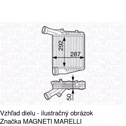 Chladiče vzduchu (Intercoolery) POLCAR 9580J8-4 - obr. 1