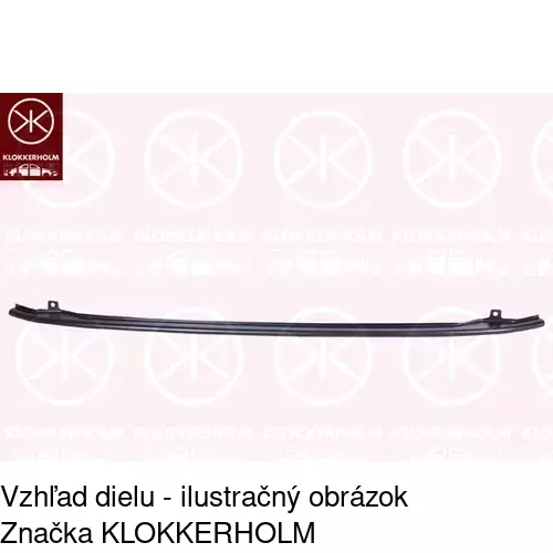 Výstuha nárazníka POLCAR 95C207-4