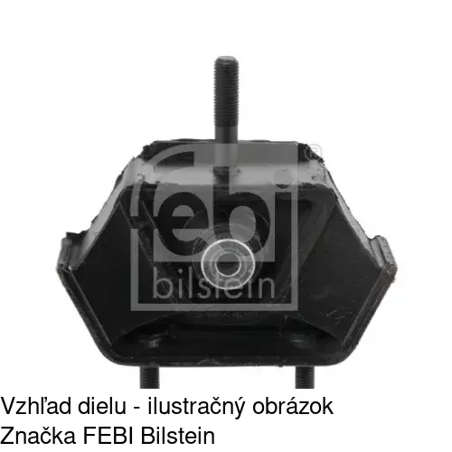 Silentblok motora POLCAR ME-EM014 - obr. 1