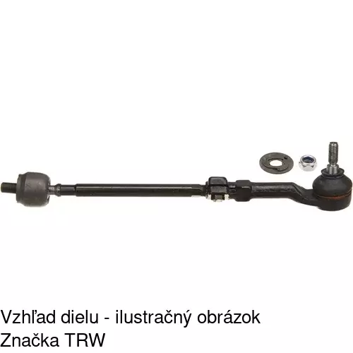 Tyč riadenia POLCAR R-711713 - obr. 1