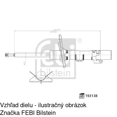 Plynový tlmič POLCAR S010424G - obr. 3