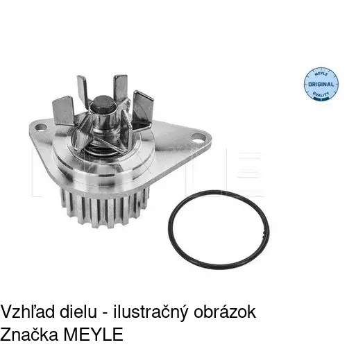 Vodné čerpadlo POLCAR S10-122 - obr. 2