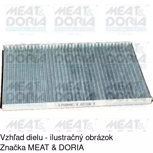 Kabínový filter s uhlíkom POLCAR S11-1023 - obr. 4