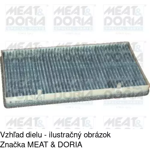 Kabínový filter s uhlíkom POLCAR S11-1094 - obr. 5