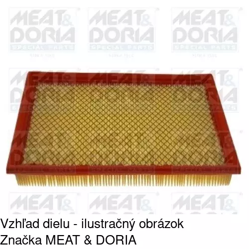 Vzduchový filter POLCAR S11-4003 - obr. 1