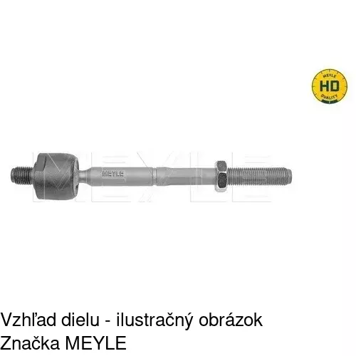 Tyč riadenia POLCAR S6028002 - obr. 2