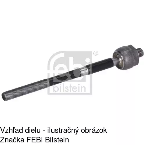 Tyč riadenia POLCAR S6050024 - obr. 2