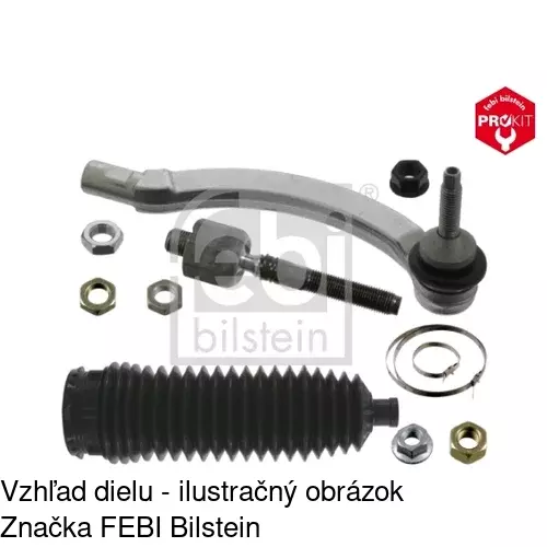 Tyč riadenia POLCAR S6090011 - obr. 2