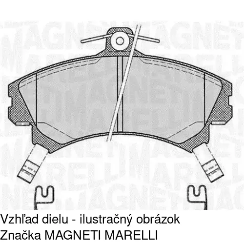 Brzdové dosky POLCAR S70-0109 - obr. 4