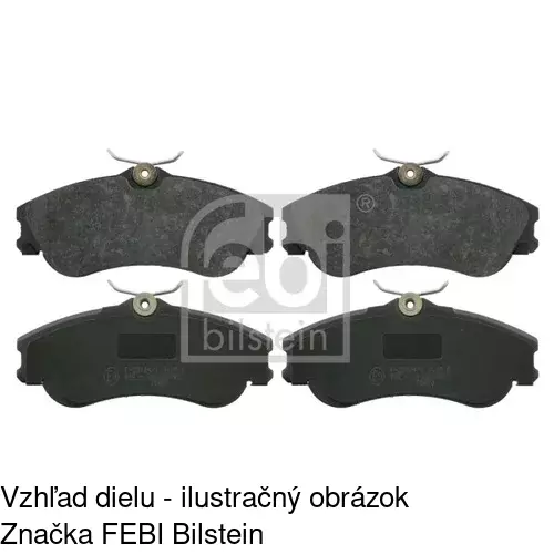 Brzdové dosky POLCAR S70-0169 - obr. 5