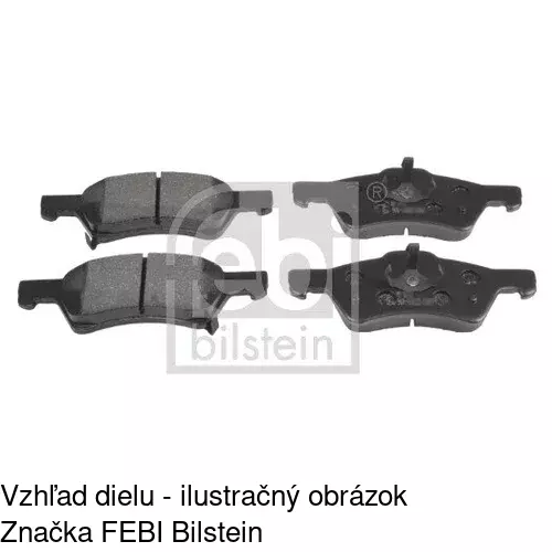 Brzdové dosky POLCAR S70-0208 - obr. 4