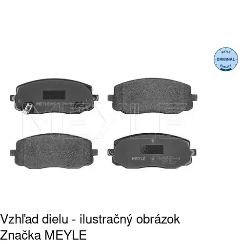 Brzdové dosky POLCAR S70-0332 - obr. 4