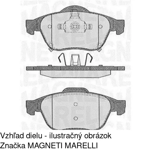 Brzdové dosky POLCAR S70-0508 - obr. 3