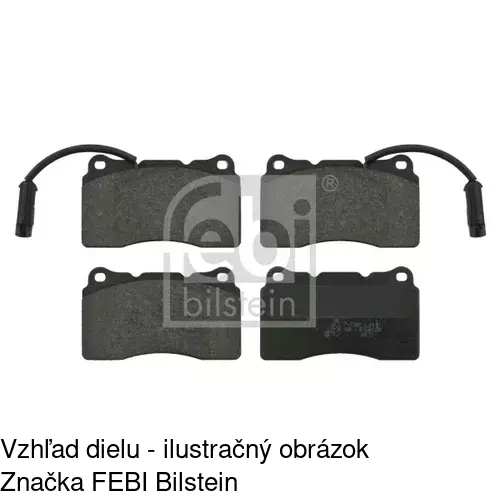 Brzdové dosky POLCAR S70-0565 - obr. 4