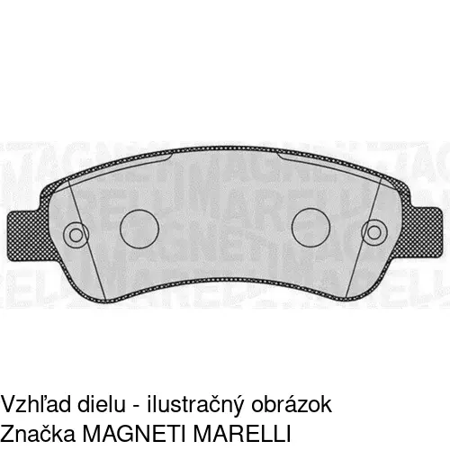 Brzdové dosky POLCAR S70-1156 - obr. 4