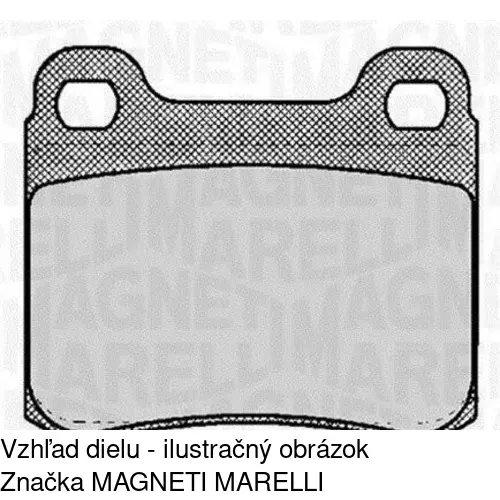 Brzdové dosky POLCAR S70-1166 - obr. 5