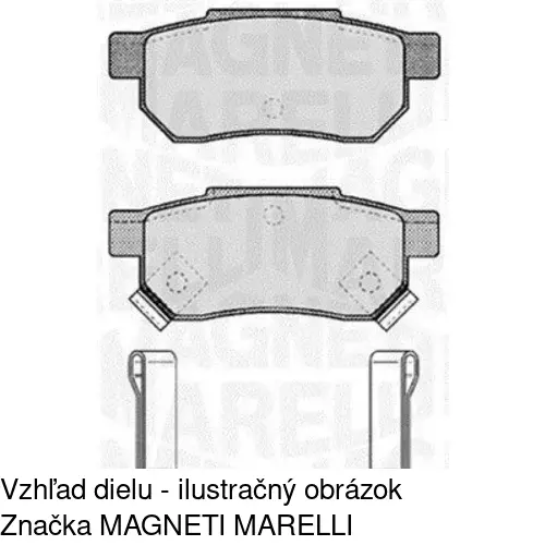 Brzdové dosky POLCAR S70-1549 - obr. 3