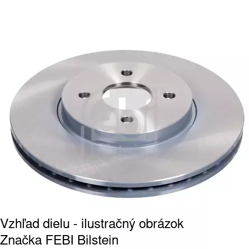 Brzdový kotúč POLCAR S71-0009 - obr. 5