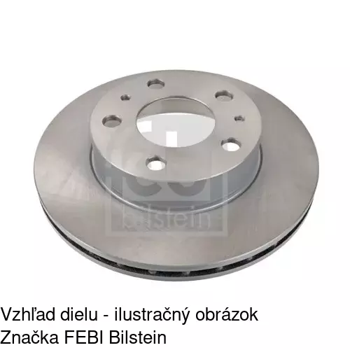 Brzdový kotúč POLCAR S71-0223 - obr. 2