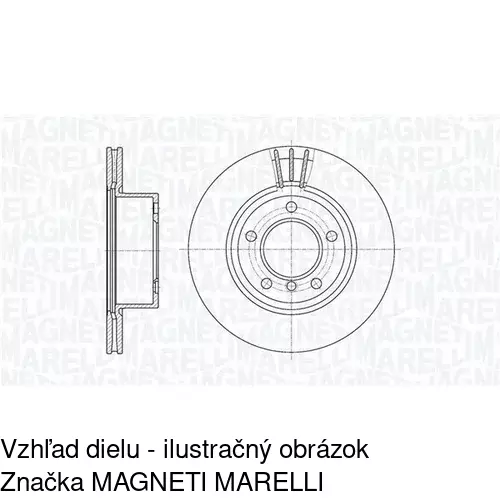 Brzdový kotúč POLCAR S71-0407 - obr. 2