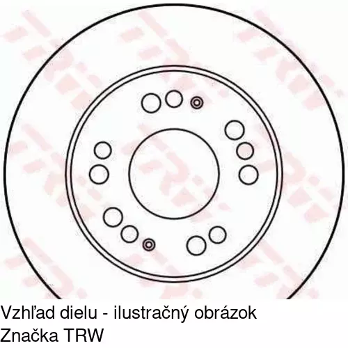 Brzdový kotúč POLCAR S71-1355 - obr. 4