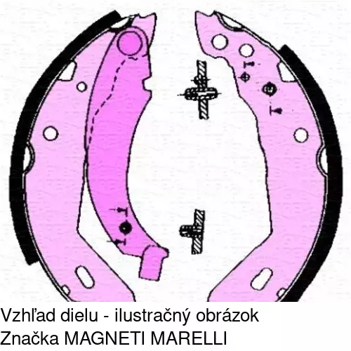 Brzdové čeľuste S72-1030 /POLCAR/ - obr. 4