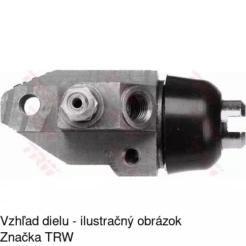 Brzdový valček POLCAR S74-0004 - obr. 1