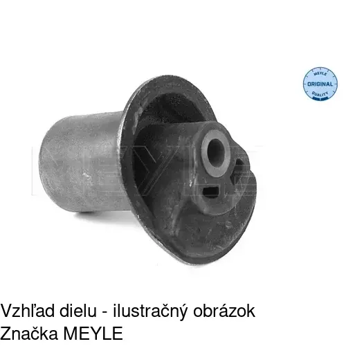 Púzdro nosníka závesu VW-BS012 /POLCAR/ - obr. 3