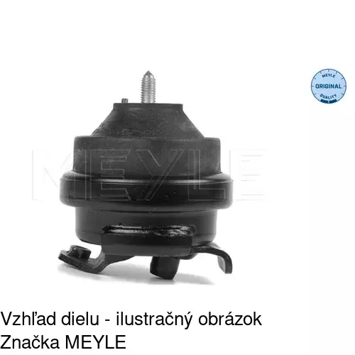 Silentblok motora POLCAR VW-EM041 - obr. 4